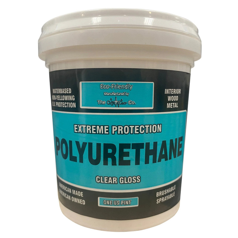 Extreme Protection Polyurethane - Water Based - Clear - Sheen:Gloss - Size:1 Pint